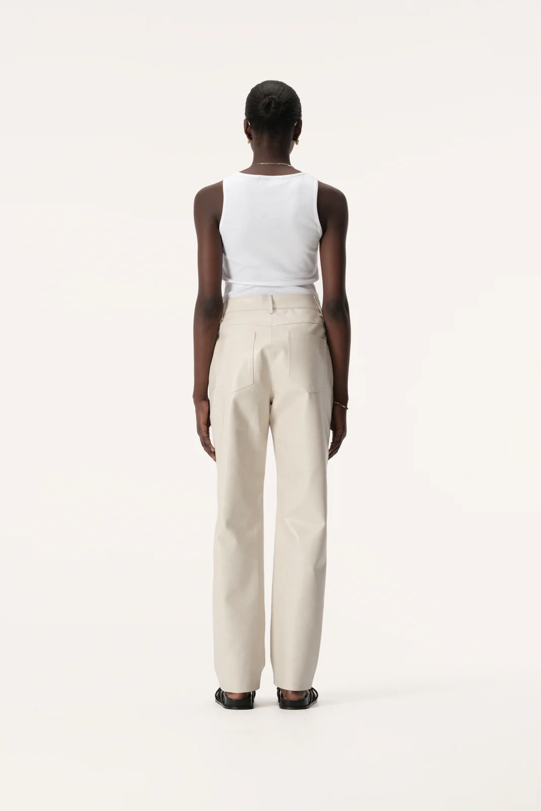 Clements Pant Ivory Croc - Image 5