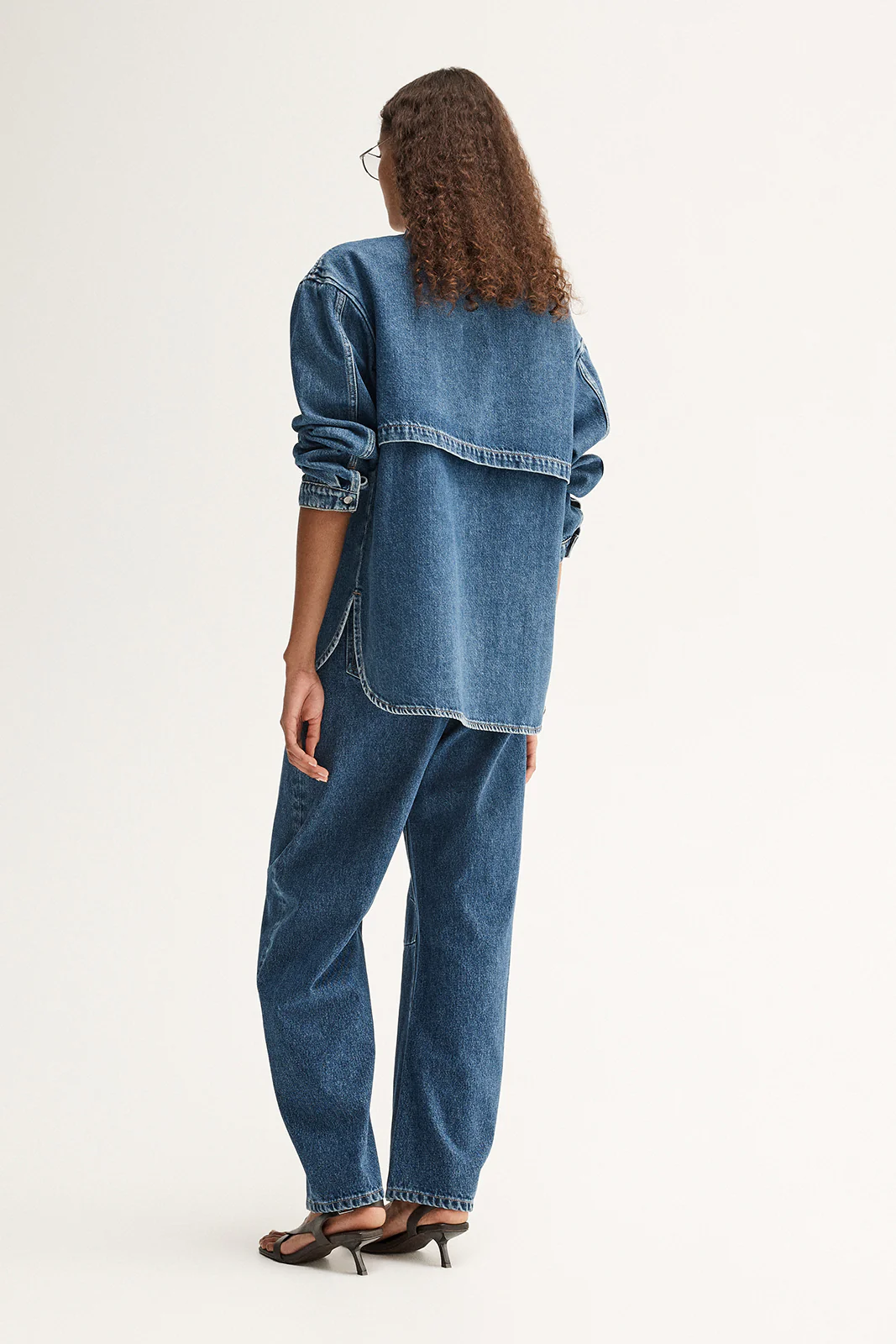 Kennedy Denim Shirt Dark Indigo - Image 6