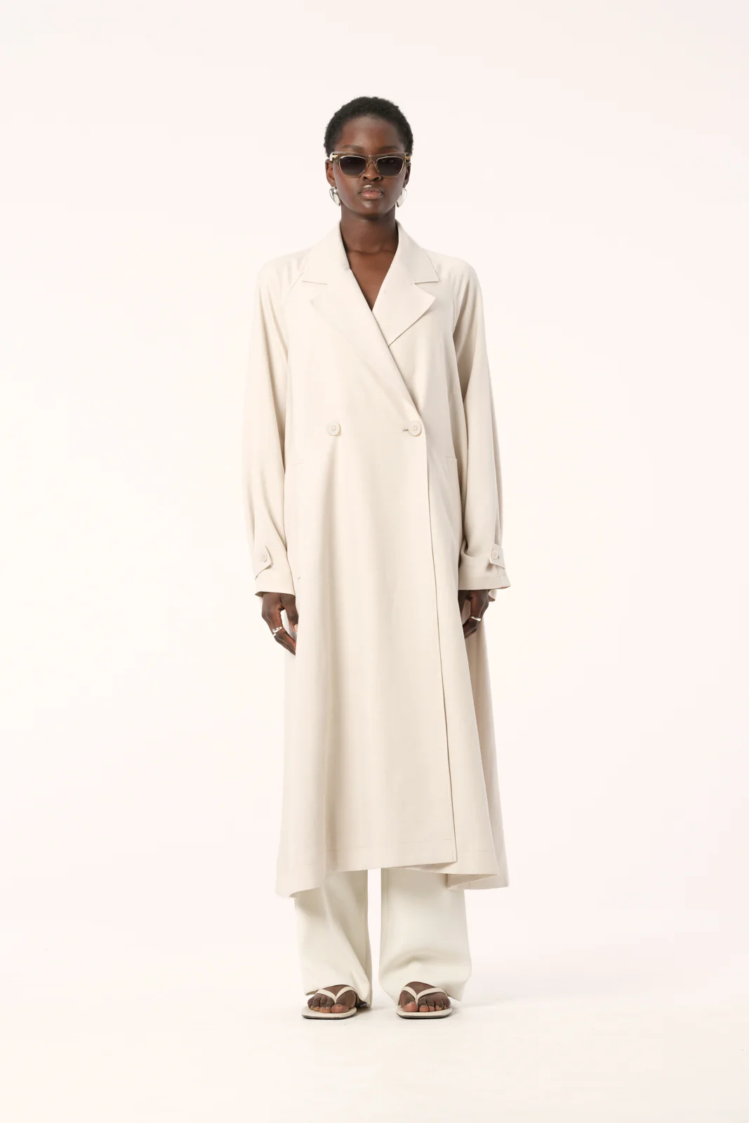 Minato Trench Ecru - Image 3