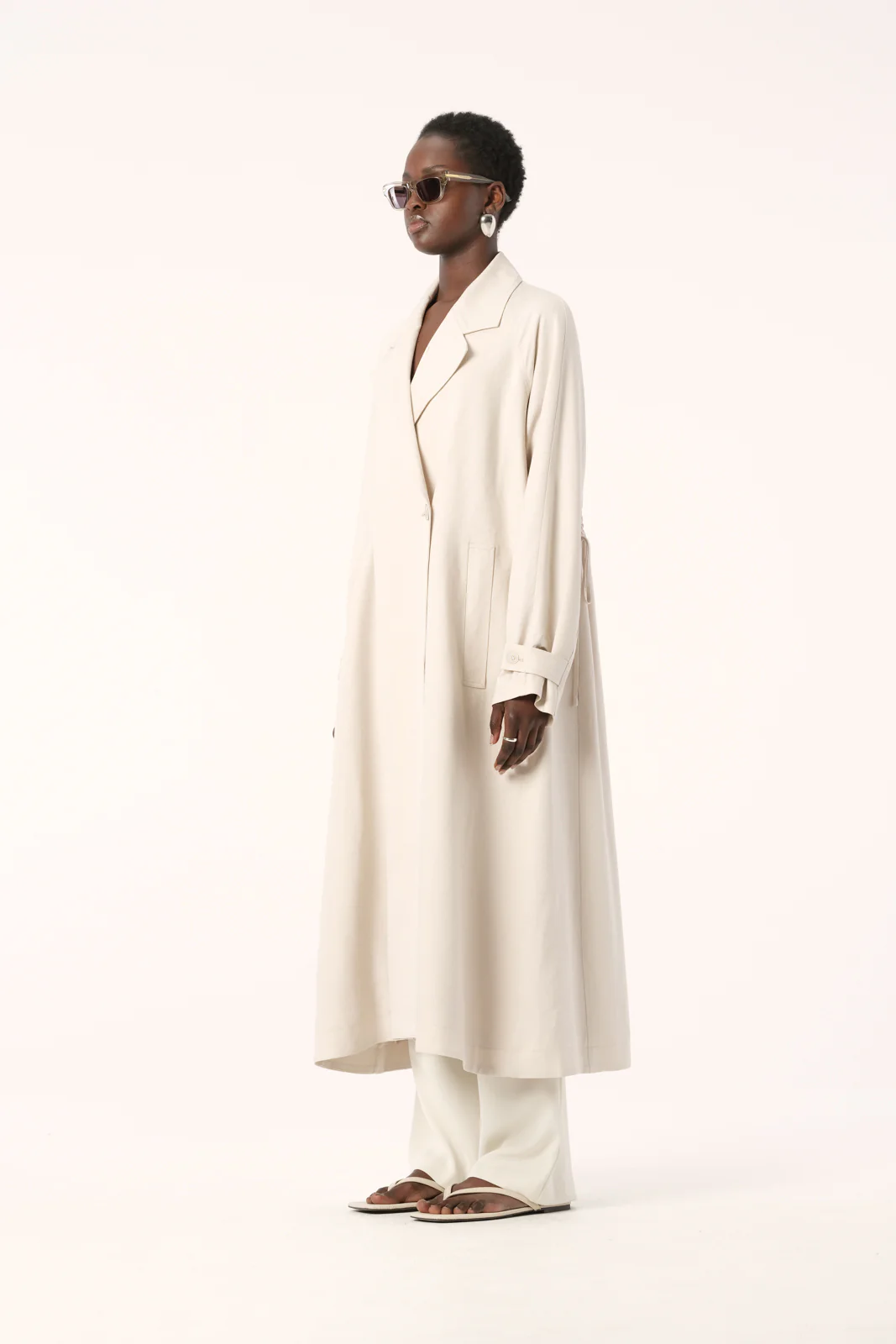 Minato Trench Ecru - Image 5