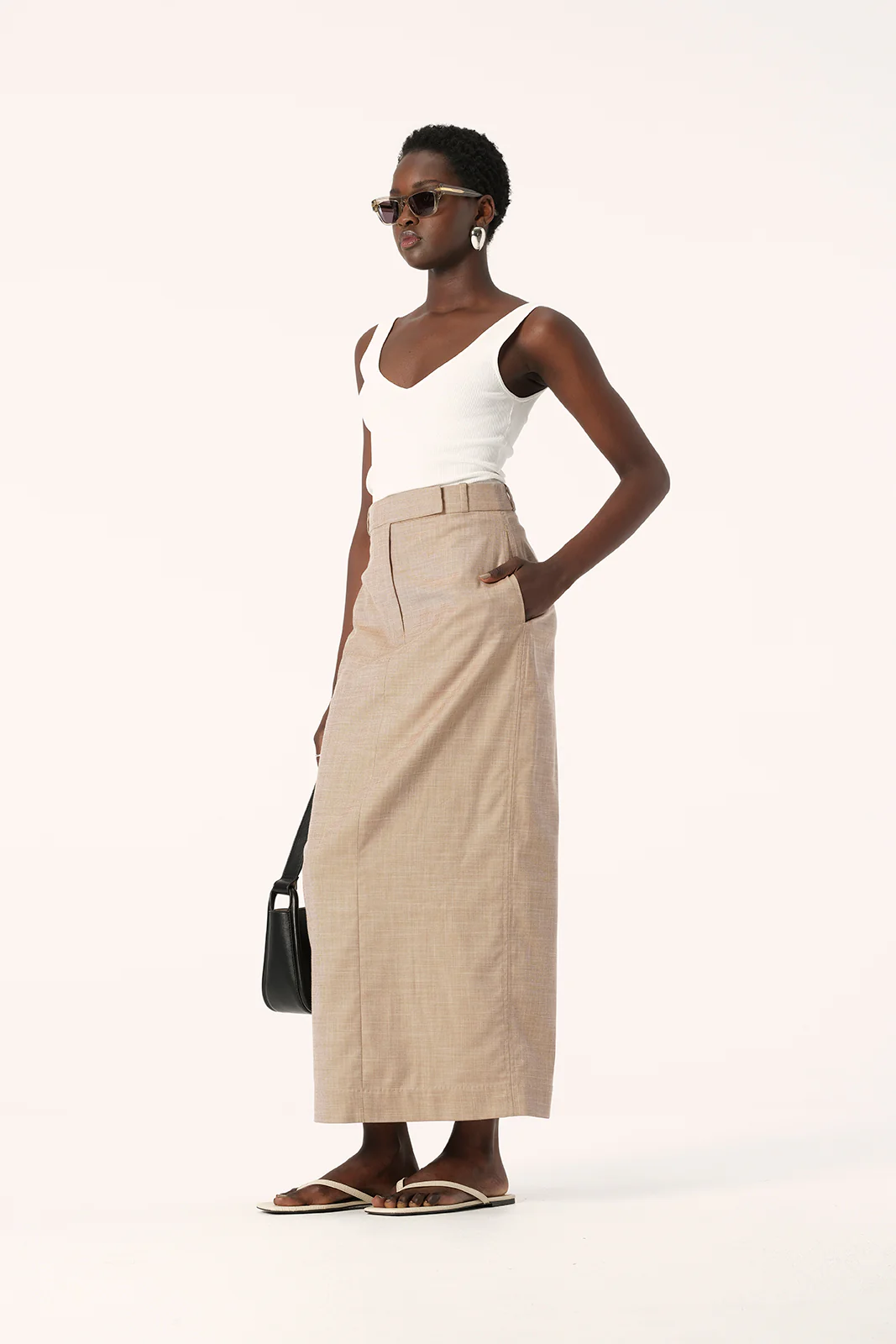 Paterson Skirt Latte - Image 4