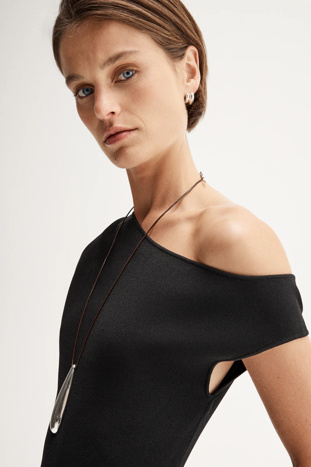 Serena Knit Top Black - Image 2