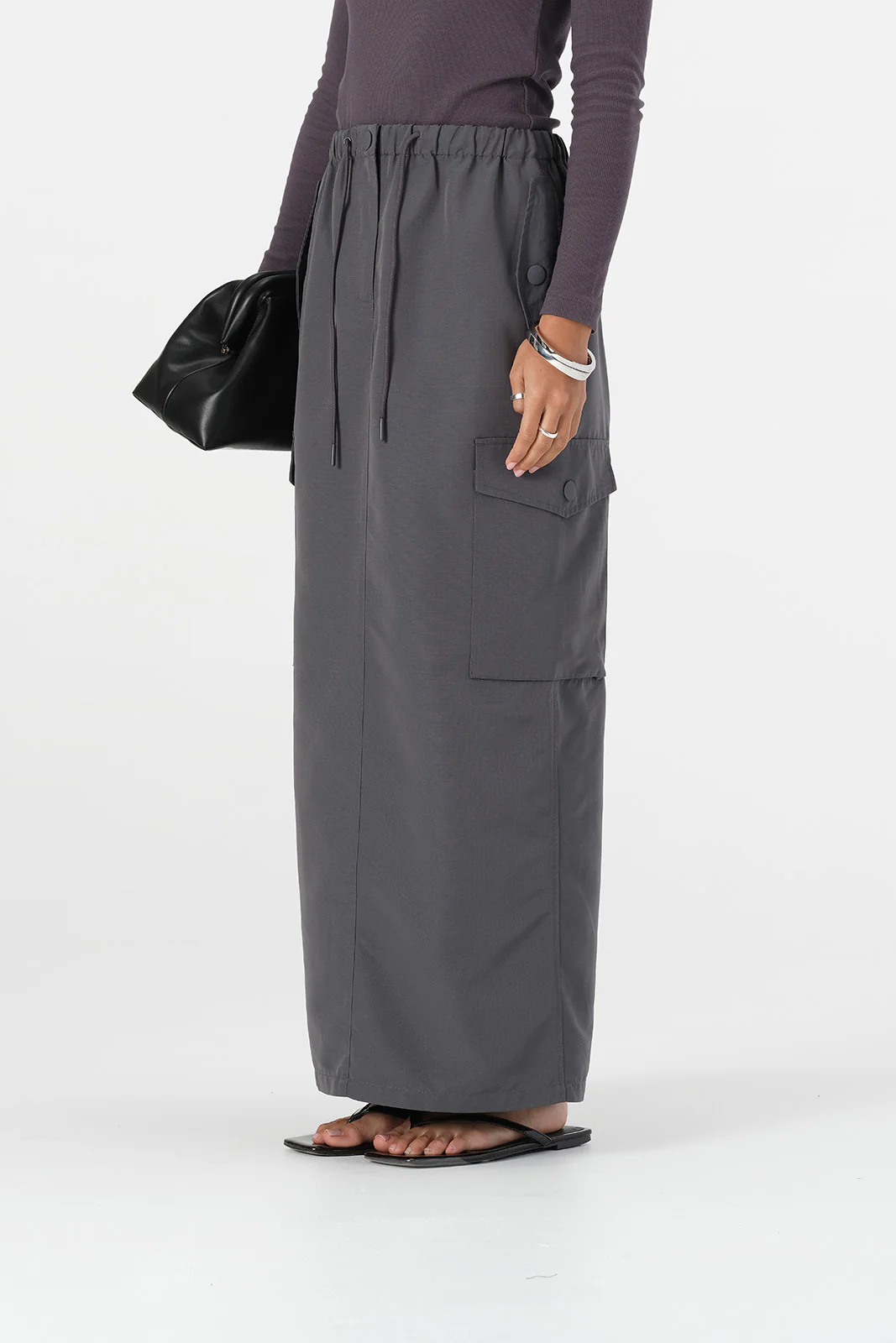 Tara Skirt Slate - Image 2