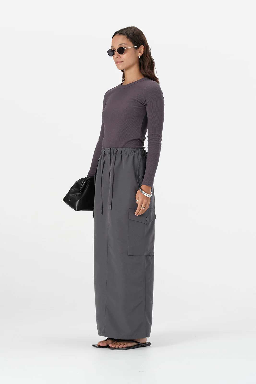 Tara Skirt Slate - Image 4