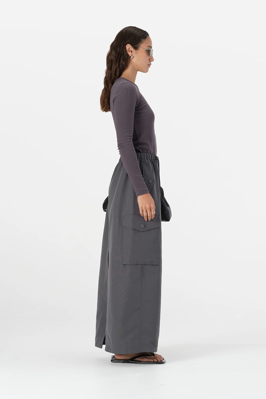 Tara Skirt Slate - Image 6